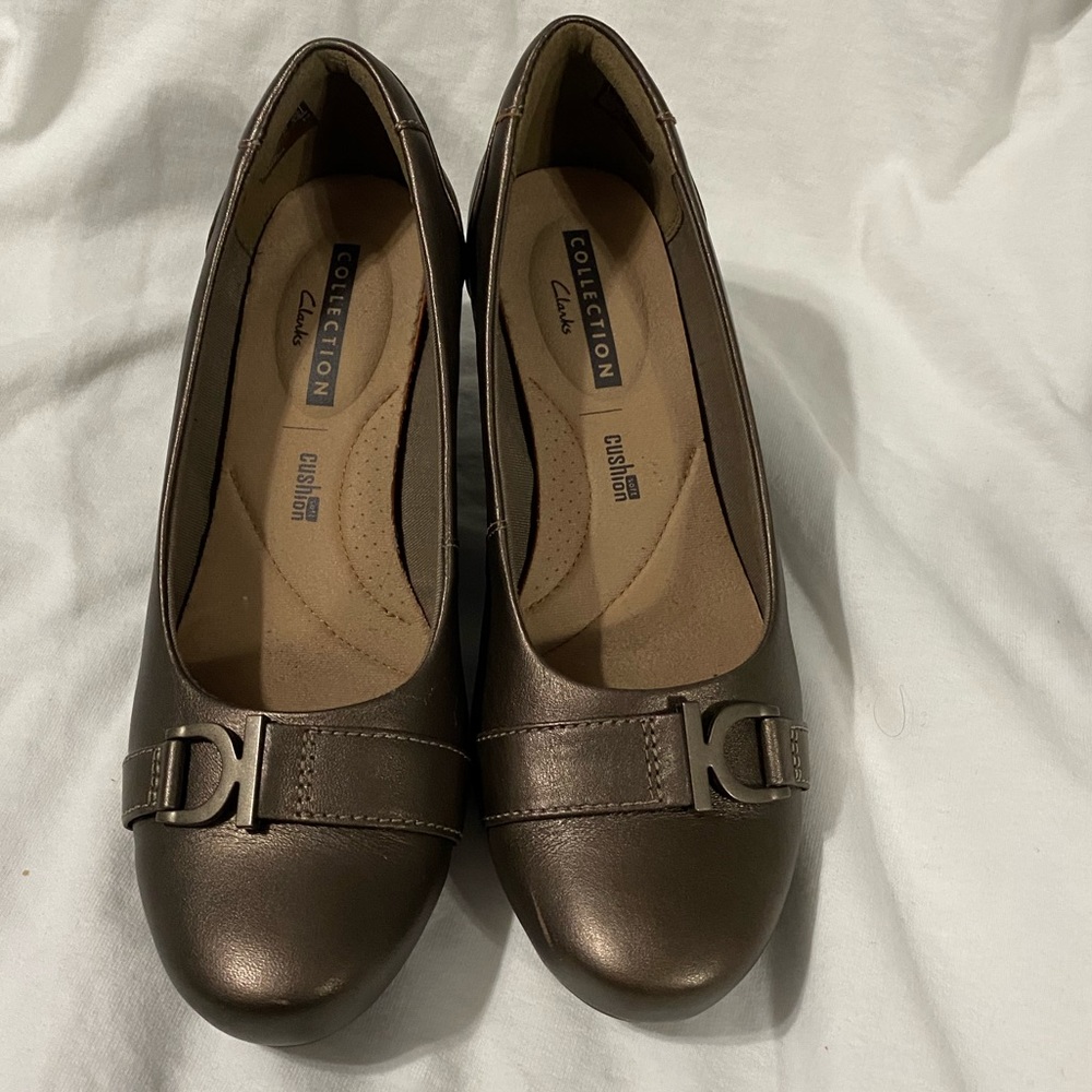 Clark’s Bronze Wedges